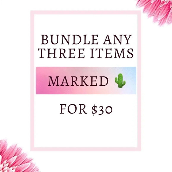 Other - Bundle any 3 items marked 🌵 for $30